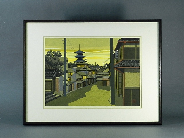 埼玉県 狭山市で木版画（井堂雅夫・奥山儀八郎）を買取らせて頂きました