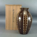 東京都 新宿区で アールデコ調の銅花瓶や古銅の花器を買い取らせて頂きました。