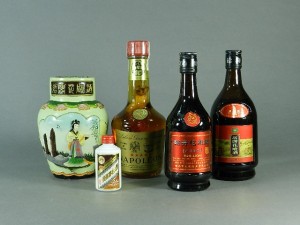 中国古酒 紹興酒 ナポレオン高麗人参 貴州茅台酒