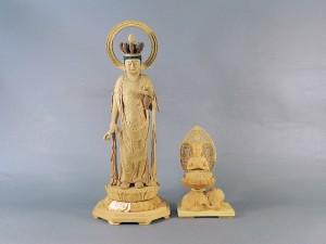 東京都 杉並区で木彫の仏像や仏具、帯、懐中時計などを買い受けさせて頂きました