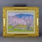 山梨県 北杜市のお客様から「村岡平蔵」の油絵（洋画）を宅配買取で買い受けさせて頂きました