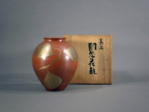 玉川堂 銅花瓶