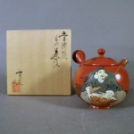 埼玉県 八潮市で常滑焼の急須や鎌倉彫の茶托などの茶器（茶道具）をお譲り頂きました