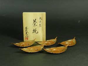 銅製　茶托