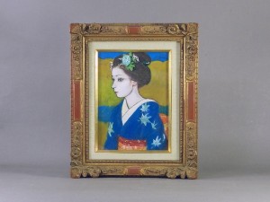 埼玉県 朝霞市で「寺島龍一」の油絵（絵画）や「オールドノリタケ」の飾り皿をご売却頂きました