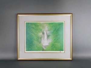 埼玉県 鶴ヶ島市で「岩沢重夫（岩澤重夫）」のリトグラフ（版画）を買取らさせて頂きました