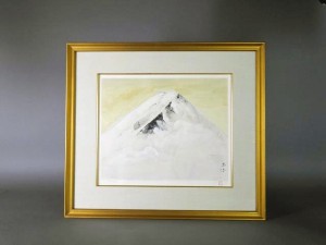 奥村土牛 リトグラフ　富士山