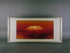 東京都 台東区で｢山内一生｣の小原和紙工芸（貼絵）を買取らせて頂きました